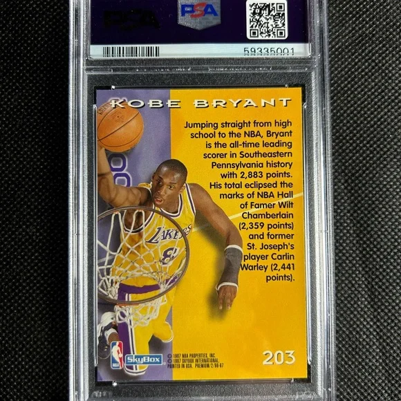 1996-97 Kobe Bryant RC #203 PSA9 【公式通販】